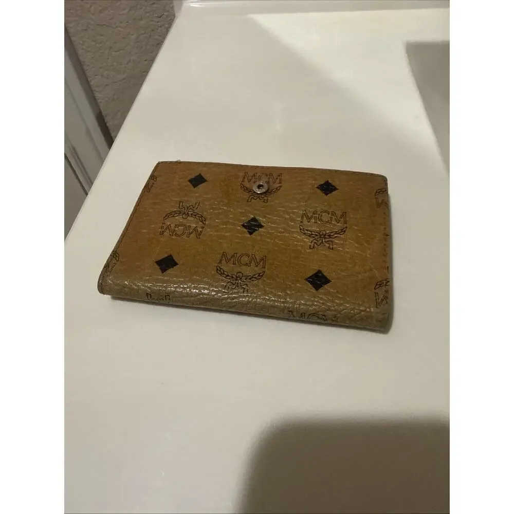 MCM Bifold Wallet in Visetos Original